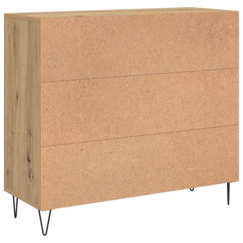 Служебен шкаф Дъб 90 x 32,5 x 80 см Инженерно дърво