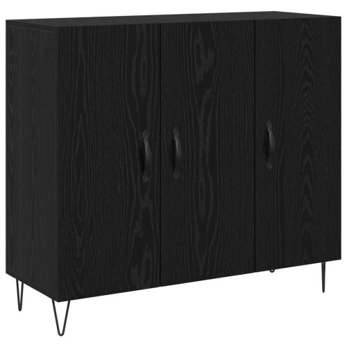 Служебен шкаф Черния дъб 90 x 32,5 x 80 см Инженерно дърво