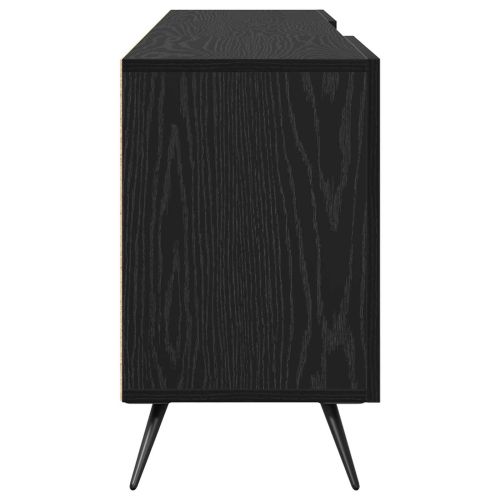 ТВ шкаф Черен дъб 150 x 30 x 50 cm Инженерно дърво
