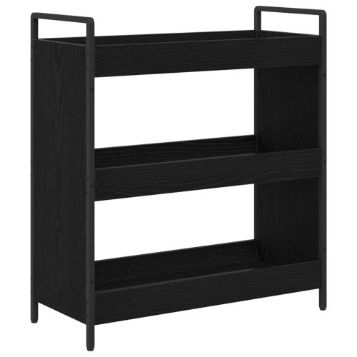 Кухненска количка Черния дъб 70 x 30 x 82 см Инженерно дърво