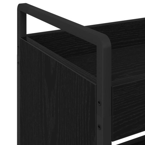 Кухненска количка Черния дъб 70 x 30 x 82 см Инженерно дърво