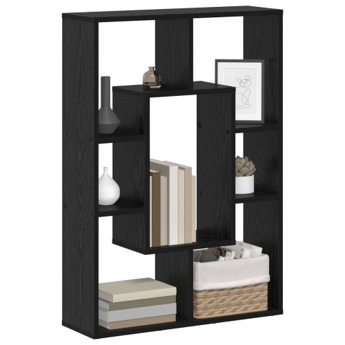 Шкаф за книги Черния дъб 63 x 20 x 90 см Инженерно дърво