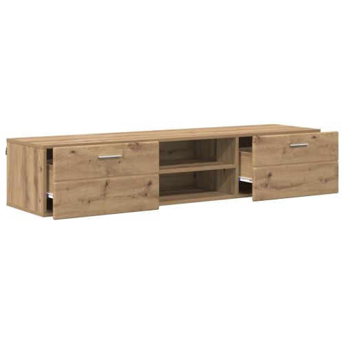 Дървен шкаф с чекмедже Дъб 150 x 39 x 30 см Инженерно дърво