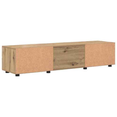 Дървен шкаф с чекмедже Дъб 150 x 39 x 30 см Инженерно дърво