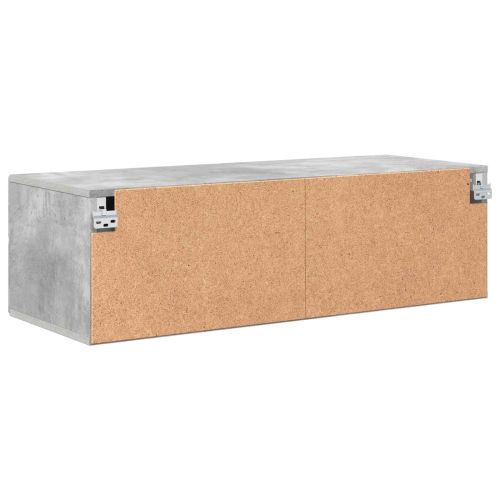 Дървен шкаф Лъскаво бяло 100,5 x 39 x 30 см Инженерно дърво