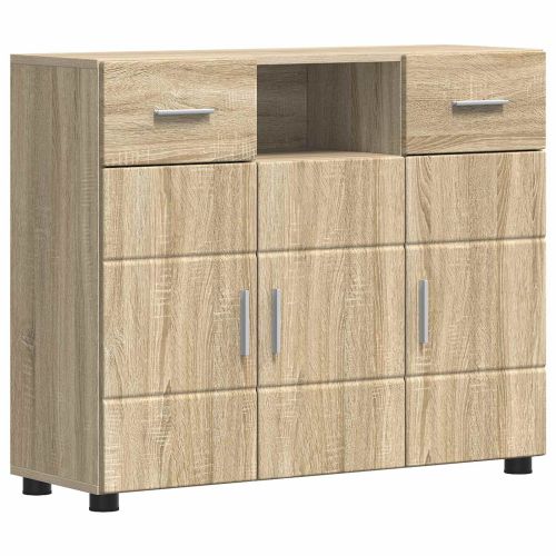 Дървен шкаф Сонома дъб 88,5 x 30,5 x 73 см Инженерно дърво