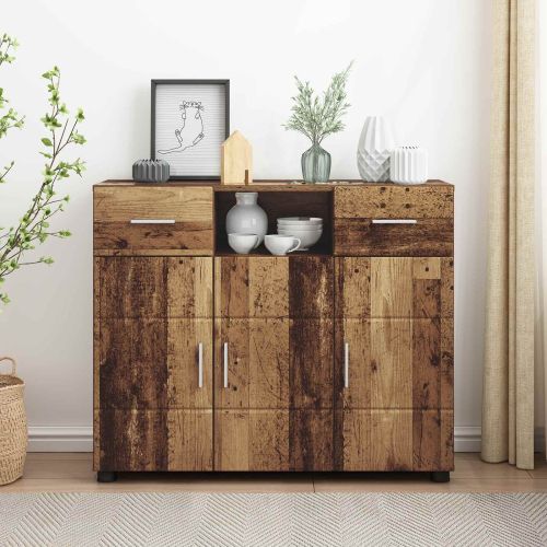 Дървен шкаф Старо дърво 88,5 x 30,5 x 73 см Инженерно дърво