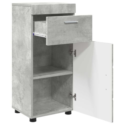 Комплект шкафове за баня TULUM Циментено сиво 37 x 31,5 x 82 см