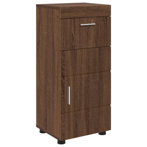 Комплект шкафове за баня TULUM Кафяв дъб 37 x 31,5 x 82 см