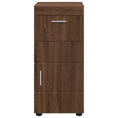 Комплект шкафове за баня TULUM Кафяв дъб 37 x 31,5 x 82 см