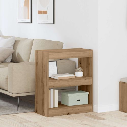 Шкаф за книги Дъб 60 x 30 x 72 см Инженерно дърво