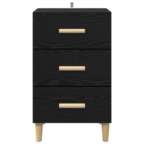 Нощен шкаф Черния дъб 40 x 40 x 66 см Инженерно дърво