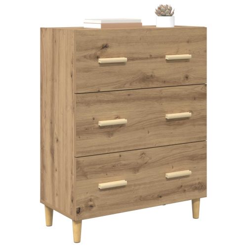 Служебен шкаф Дъб 69,5 x 34 x 90 см Инженерно дърво