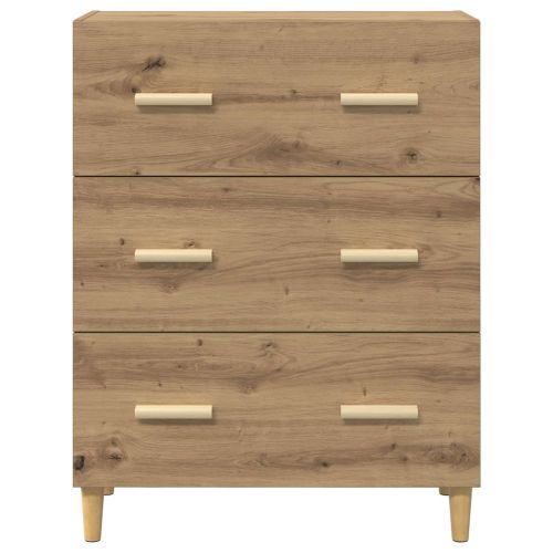 Служебен шкаф Дъб 69,5 x 34 x 90 см Инженерно дърво