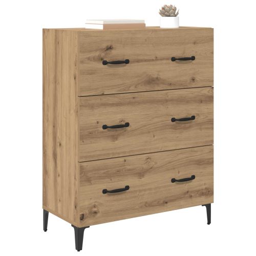 Служебен шкаф с чекмедже Дъб 69,5 x 34 x 90 см