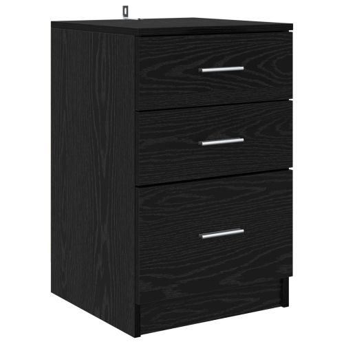 Нощен шкаф Черния дъб 40 x 40 x 63 см Инженерно дърво