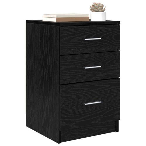 Нощен шкаф Черния дъб 40 x 40 x 63 см Инженерно дърво