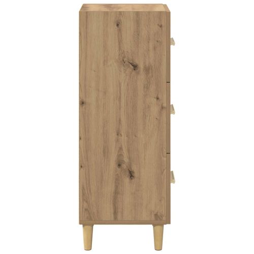 Служебен шкаф дъб артизан 34.5 x 34 x 90 см Инженерно дърво