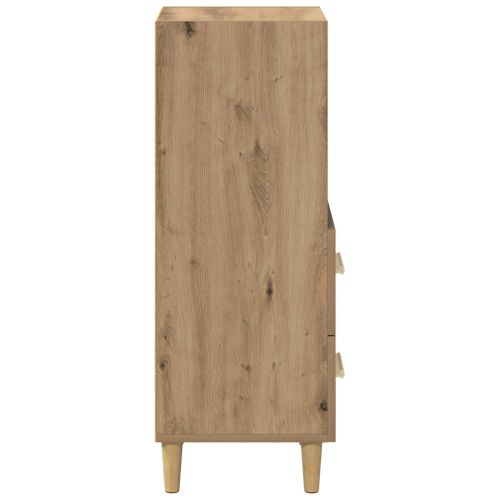 Служебен шкаф дъб артизан 34 x 34.5 x 90 см Инженерно дърво
