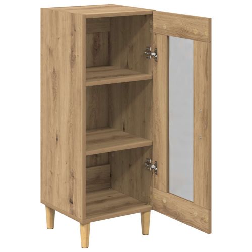 Служебен шкаф Дъб 34.5 x 32.5 x 90 см Инженерно дърво