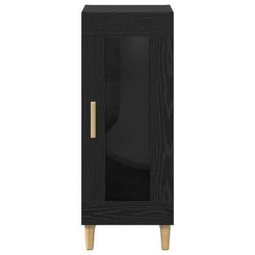 Служебен шкаф Черния дъб 34.5 x 32.5 x 90 см Инженерно дърво