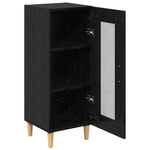 Служебен шкаф Черния дъб 34.5 x 32.5 x 90 см Инженерно дърво