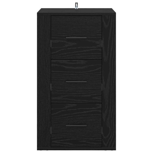 Служебен шкаф Черния дъб 40 x 33 x 70 см Инженерно дърво