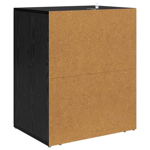 Нощен шкаф Черния дъб 35 x 50 x 60 см Инженерно дърво