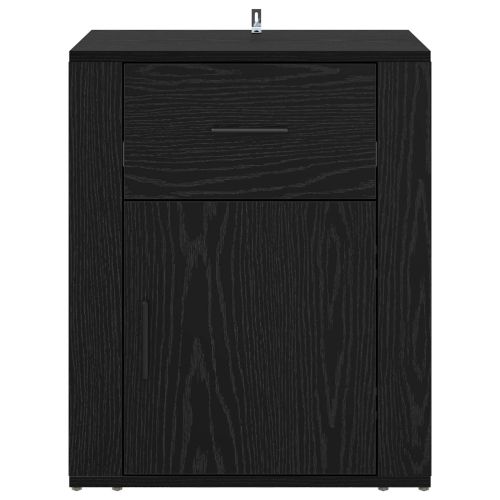 Нощен шкаф Черния дъб 35 x 50 x 60 см Инженерно дърво