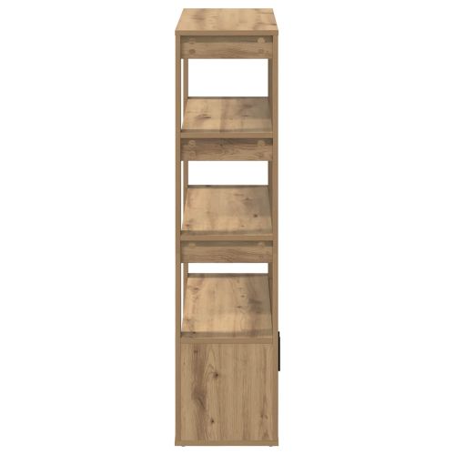 Служебен шкаф дъб артизан 30 x 80 x 119.5 см Инженерно дърво