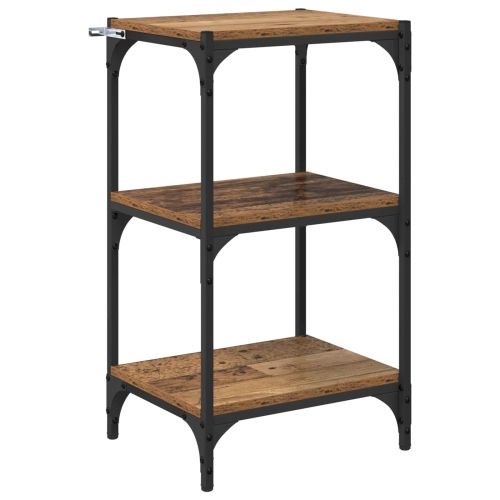 Шкаф за книги Старо дърво 40 x 33 x 70,5 см