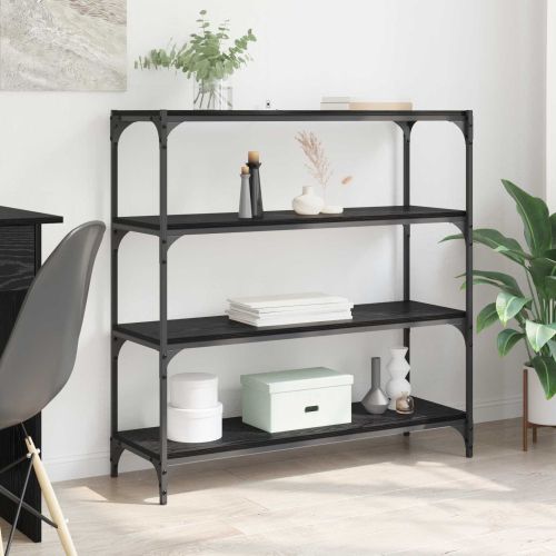 Шкаф за книги Черния дъб 100 x 33 x 100 см
