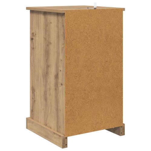 Нощен шкаф с чекмедже Дъб 39 x 39 x 67,5 см Инженерно дърво
