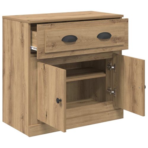 Висок шкаф с чекмедже Дъб 70 x 35,5 x 67,5 см Инженерно дърво