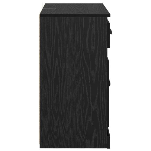 Висок шкаф Черния дъб 70 x 35,5 x 67,5 см Инженерно дърво