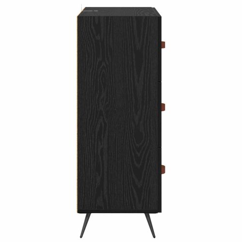 Плика Черен Дъб 69,5 x 34 x 90 см Инженерен дървен материал