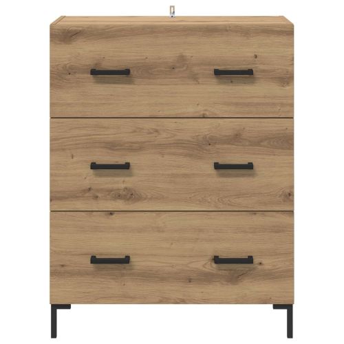 Служебен шкаф с чекмедже Дъб 69,5 x 34 x 90 см