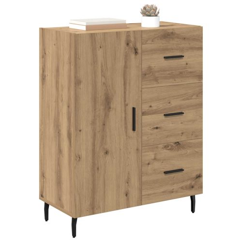 Служебен шкаф с чекмедже Дъб 69,5 x 34 x 90 см