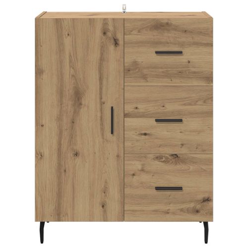 Служебен шкаф с чекмедже Дъб 69,5 x 34 x 90 см