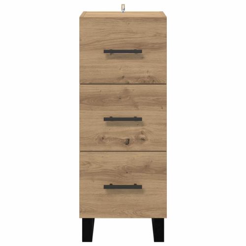 Служебен шкаф с чекмедже Дъб 34,5 x 34 x 90 см