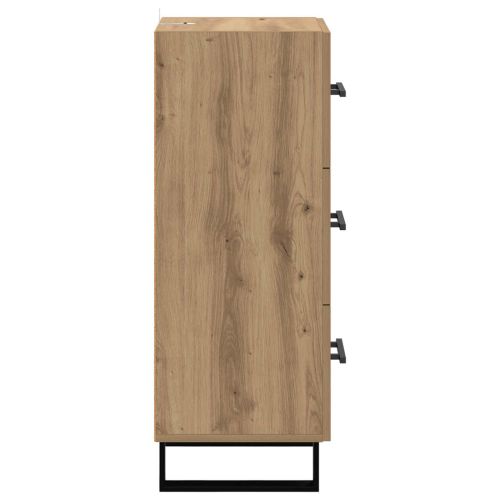 Служебен шкаф с чекмедже Дъб 34,5 x 34 x 90 см