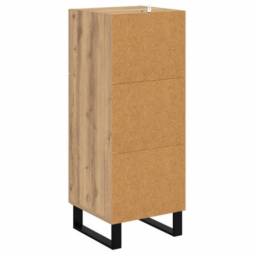 Служебен шкаф с чекмедже Дъб 34,5 x 34 x 90 см