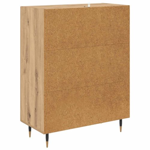 Служебен шкаф Дъб 69,5 x 34 x 90 см Инженерно дърво