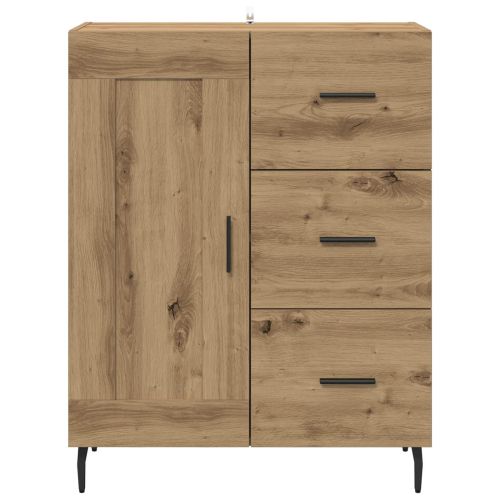 Служебен шкаф с чекмедже Дъб 69,5 x 34 x 90 см