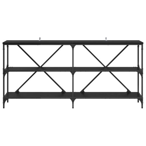 Конзолна маса Черния дъб 160 x 30 x 75 см Инженерно дърво