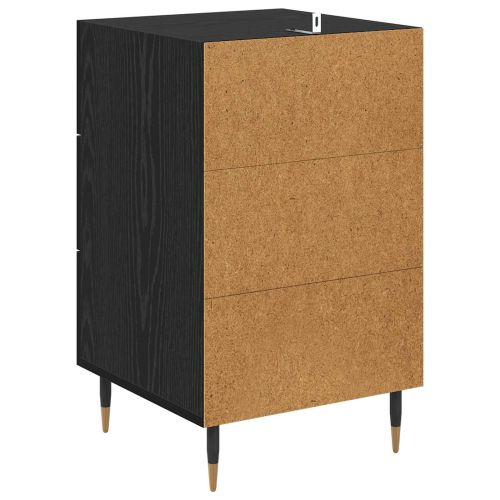 Нощен шкаф Черния дъб 40 x 40 x 66 см Инженерно дърво