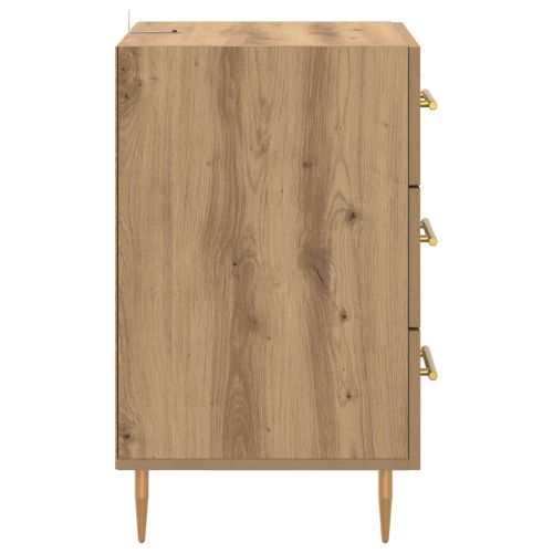 Нощен шкаф с чекмедже Дъб 40 x 40 x 66 см Инженерно дърво