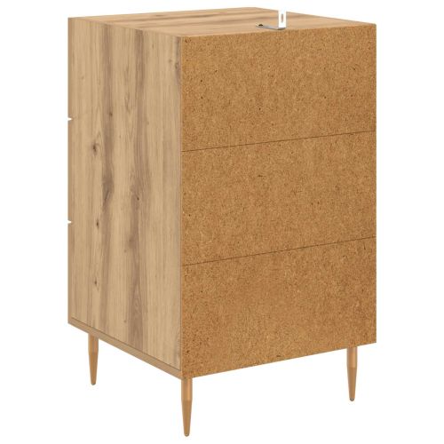 Нощен шкаф с чекмедже Дъб 40 x 40 x 66 см Инженерно дърво