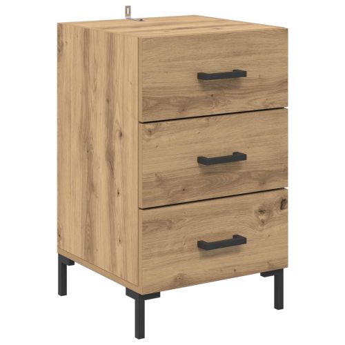 Нощен шкаф с чекмедже Дъб 40 x 40 x 66 см Инженерно дърво