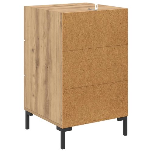 Нощен шкаф с чекмедже Дъб 40 x 40 x 66 см Инженерно дърво